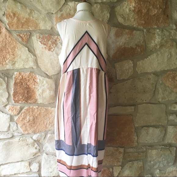 5⭐️Fave! Juliet Striped Midi Dress - Picture 6 of 6